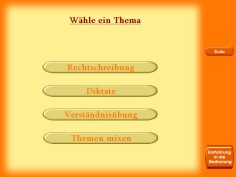 Lernprogramm Deutsch 4. Klasse